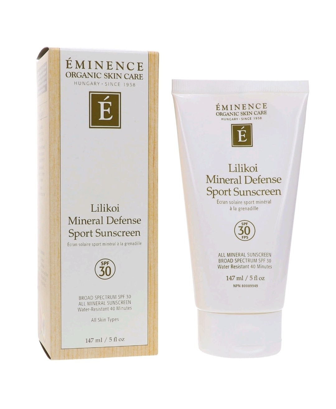 Eminence Lilikoi Mineral Defense Sport Sunscreen SPF 30 5 oz(New)