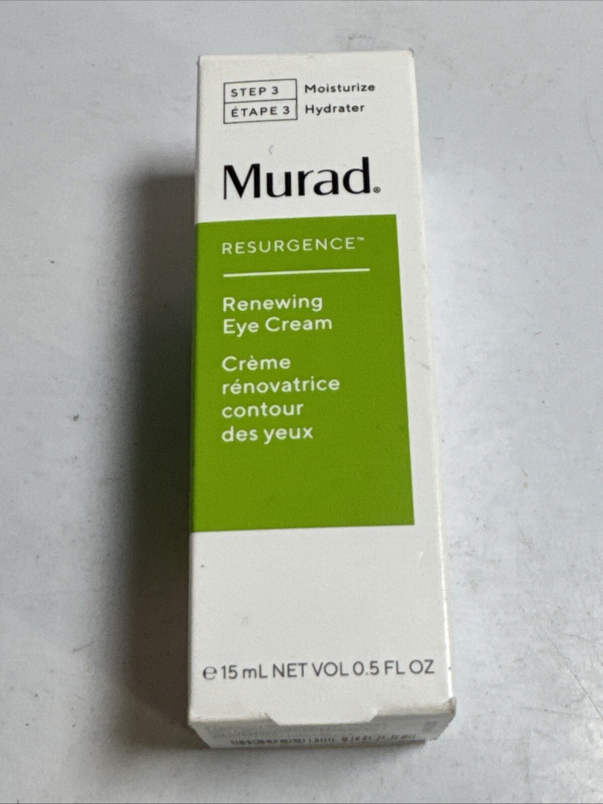 Murad Resurgence Renewing Eye Cream 0.5 FL OZ (15mL) New Sealed Fresh