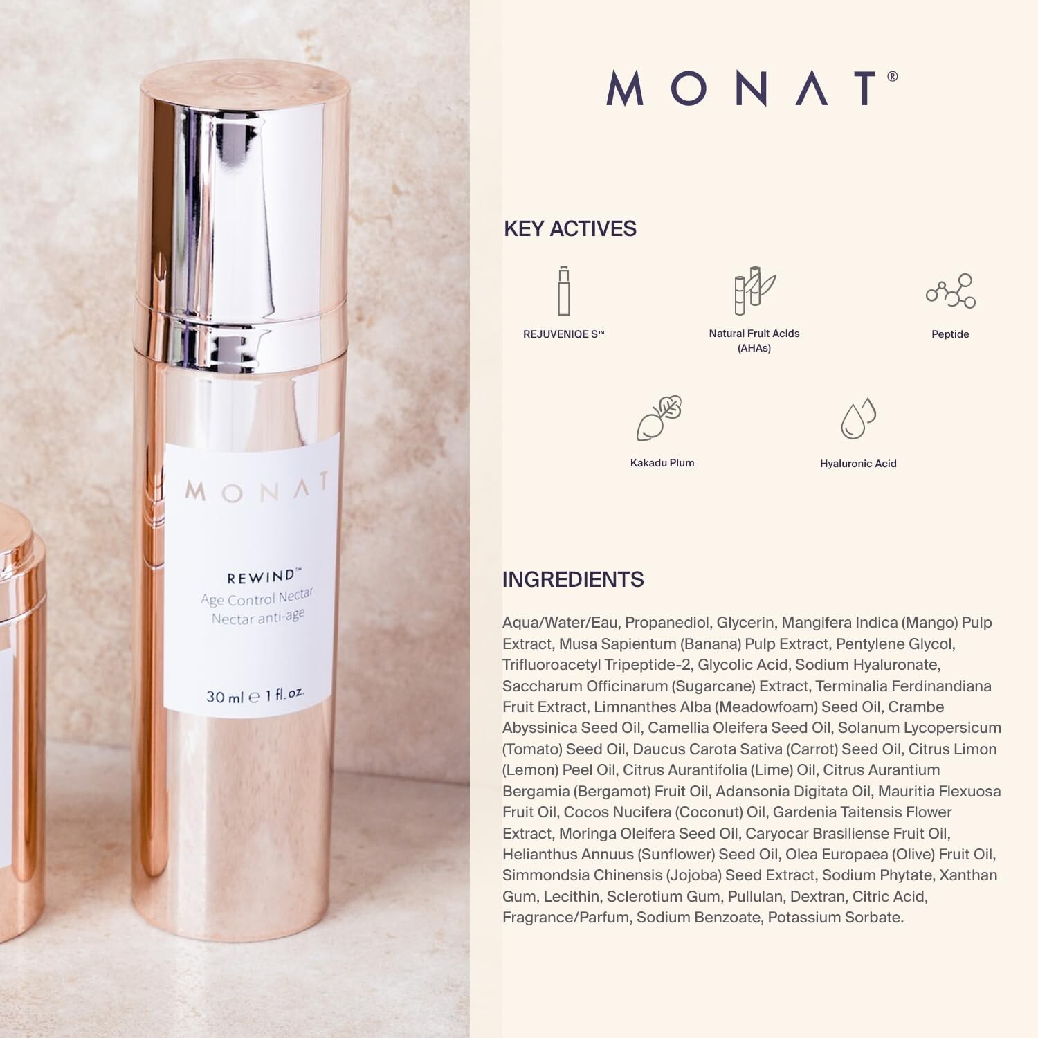 Monat Be Gentle Rewind Age Control – Inventory Clearance/New n 100% Genuine
