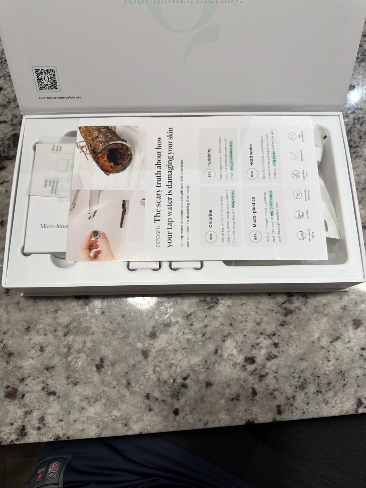 Qure Skincare Micro-Infusion System 3 Month Supply Rejuvenating + Hydra Soothing