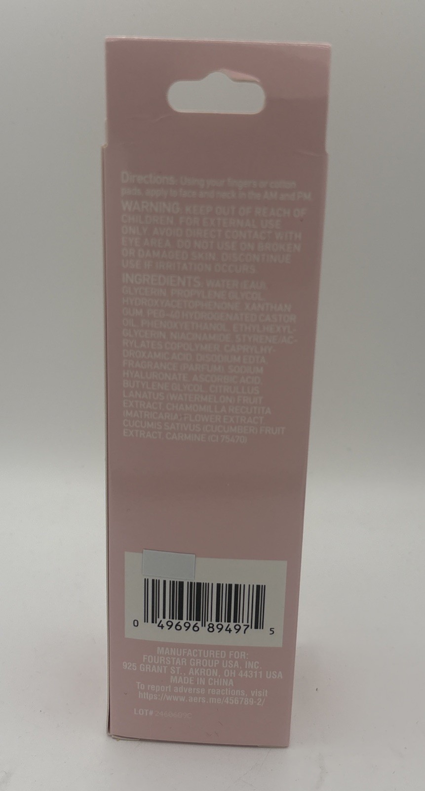 NIB B Pure Glow Up Recipe Set Of 3 Watermelon Toner, Serum, Moisturizer