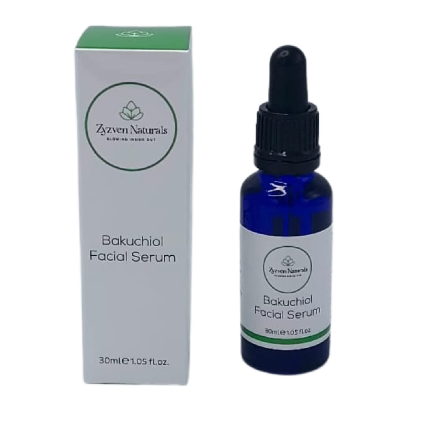 Zyzven Naturals Bakuchiol Facial Serum 30ml 1.05fl.oz Anti Aging, Wrinkles, F…