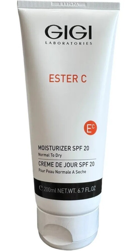 GiGi Ester C Moisturizer Spf 20 (Normal to Dry Skin) 200ml 6.8fl.oz