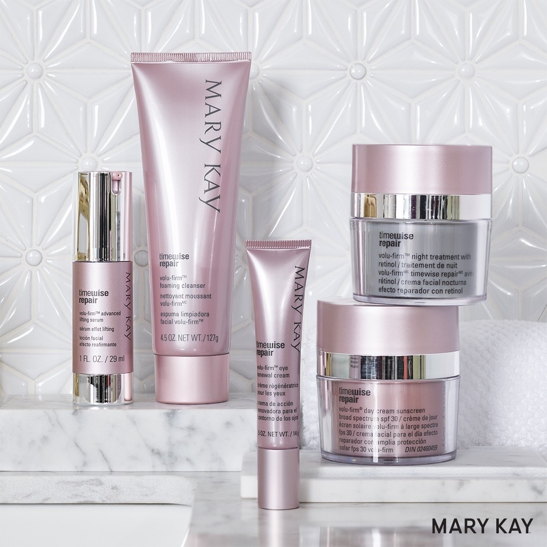 Mary Kay TimeWise Repair Volu-Firm Set – 5 Piece Full-Size – Exp 02/2027