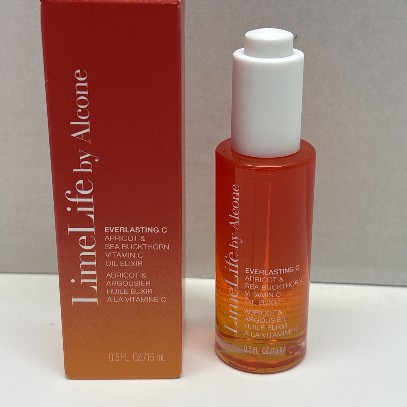 LimeLife Everlasting C Apricot & Sea Buckthorn Vitamin C Oil Elixir 0.5 fl oz.