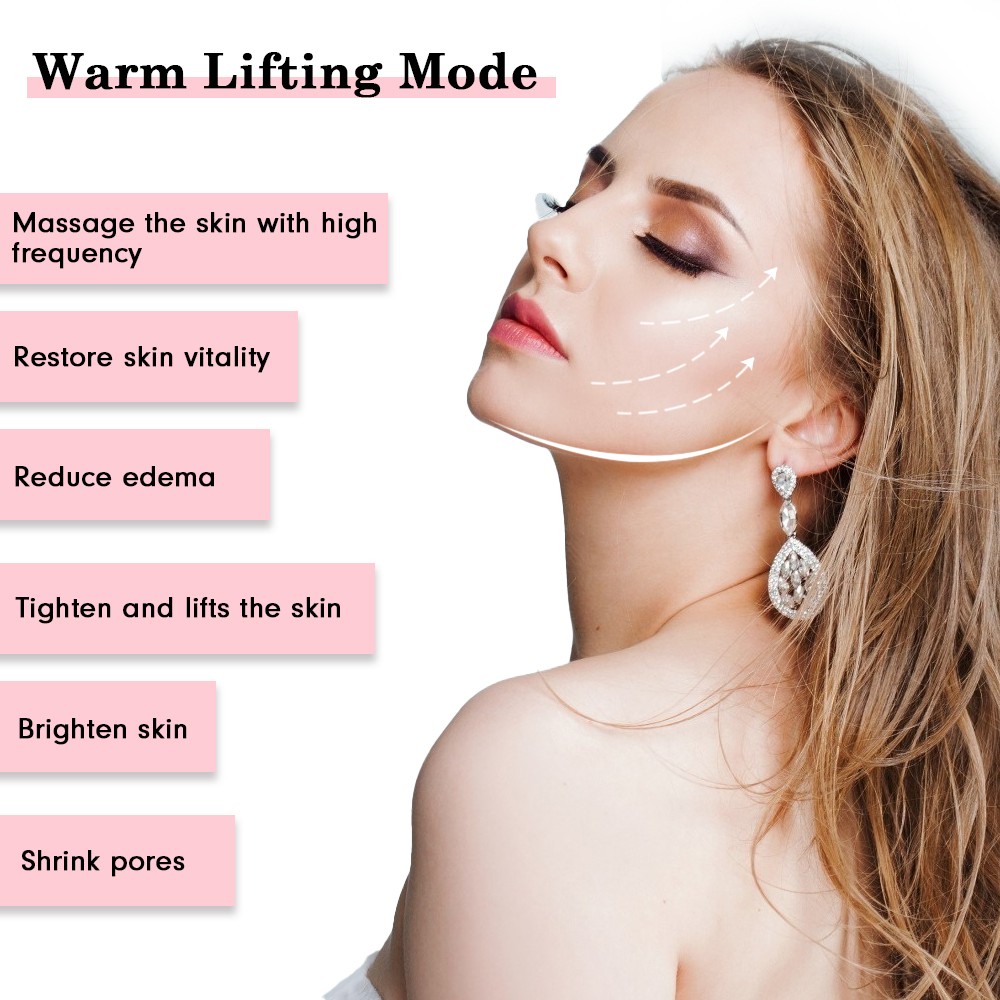 5in1 RF EMS Radio Frequency Facial Massager LED Photon Skin Rejuvenation Device