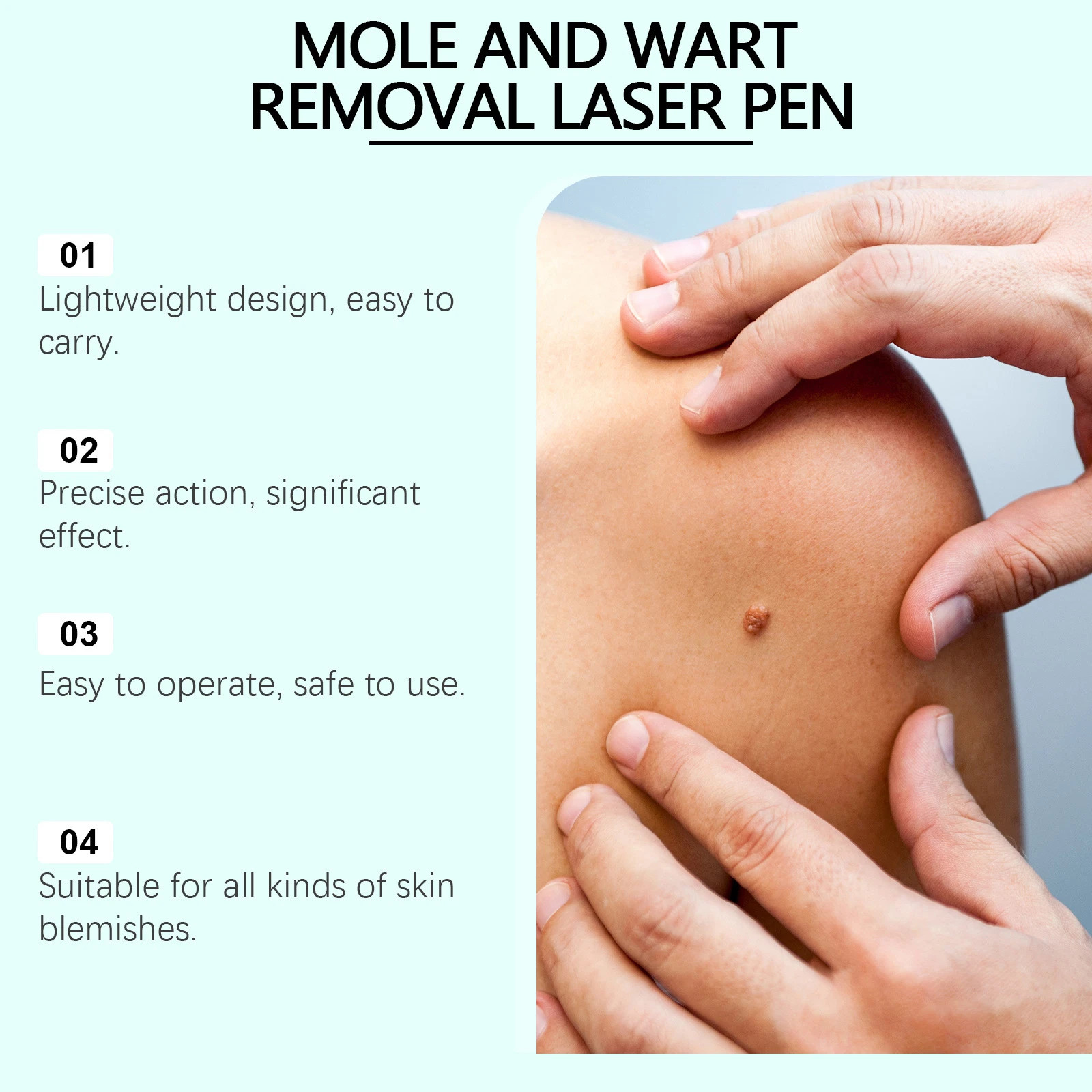 1/2/3X Laser Plasma Pen Mole Removal Dark Spot Skin Wart Tag Tattoo Mole Pen