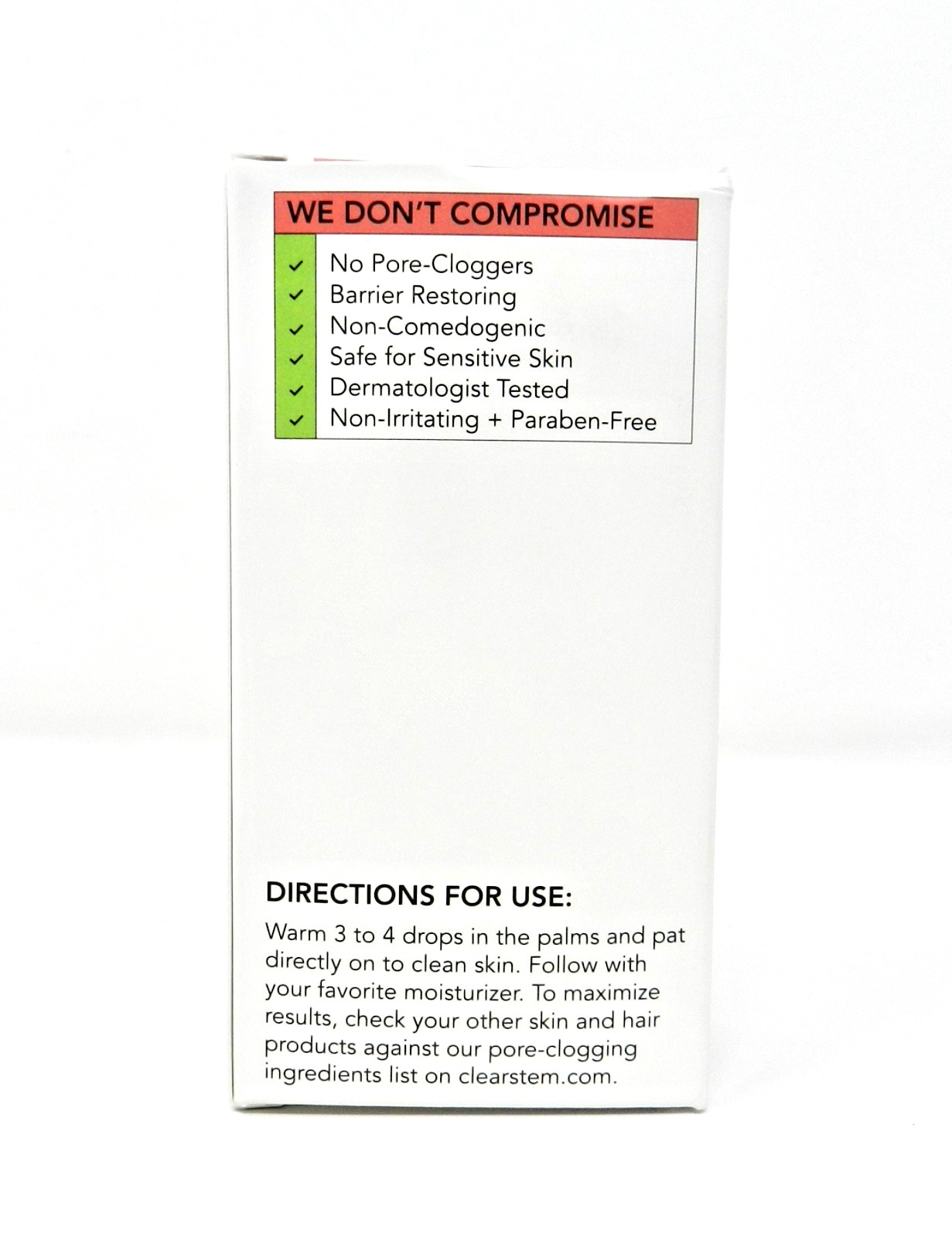 Clearstem Goldenhour Watermelon Barrier Oil 1 fl oz New in Box
