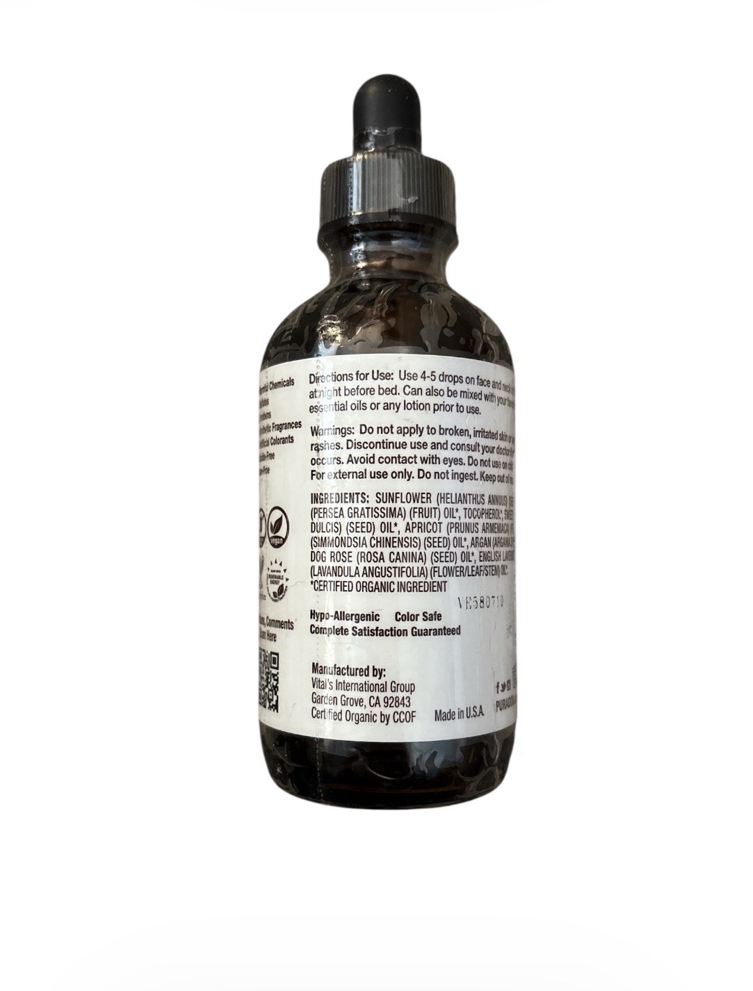PURA D’OR Dor Organic Vitamin E Oil Super Blend 70,000 IU, 4 OZ