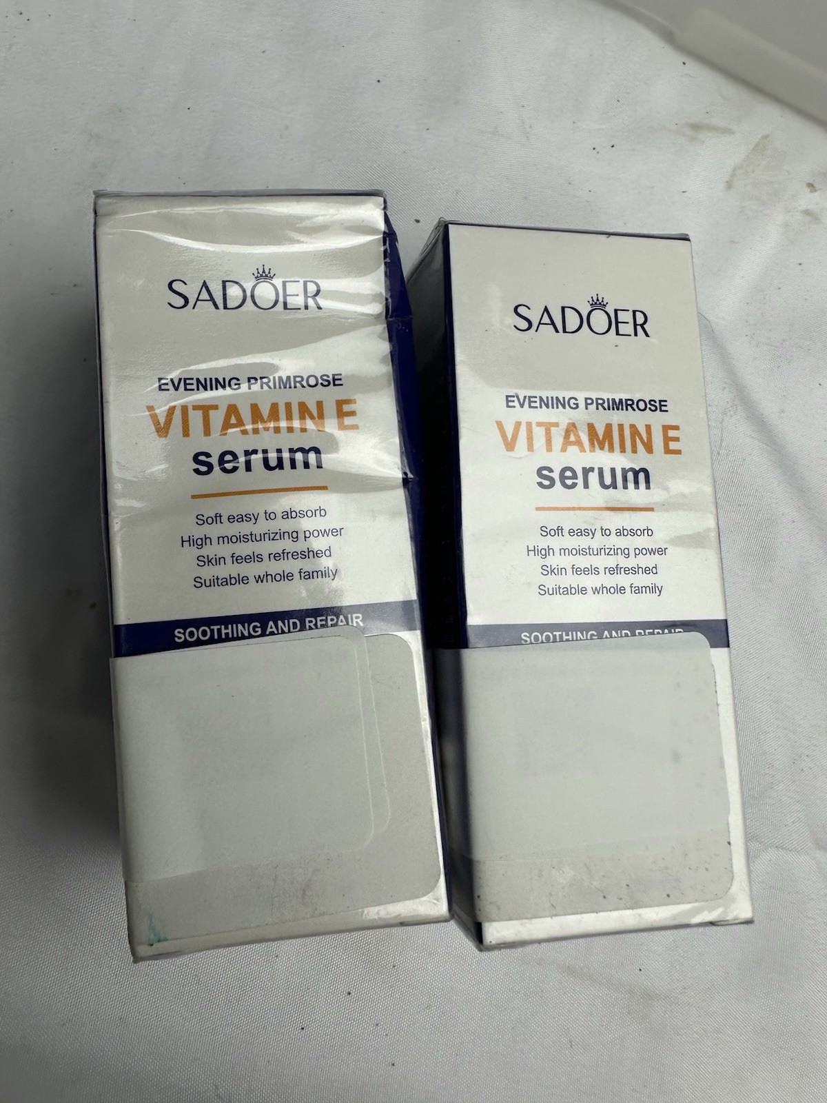 2 Sadoer Evening Primrose Vitamin E Serum Soothing & Repair 1.05 fl oz Hydrating