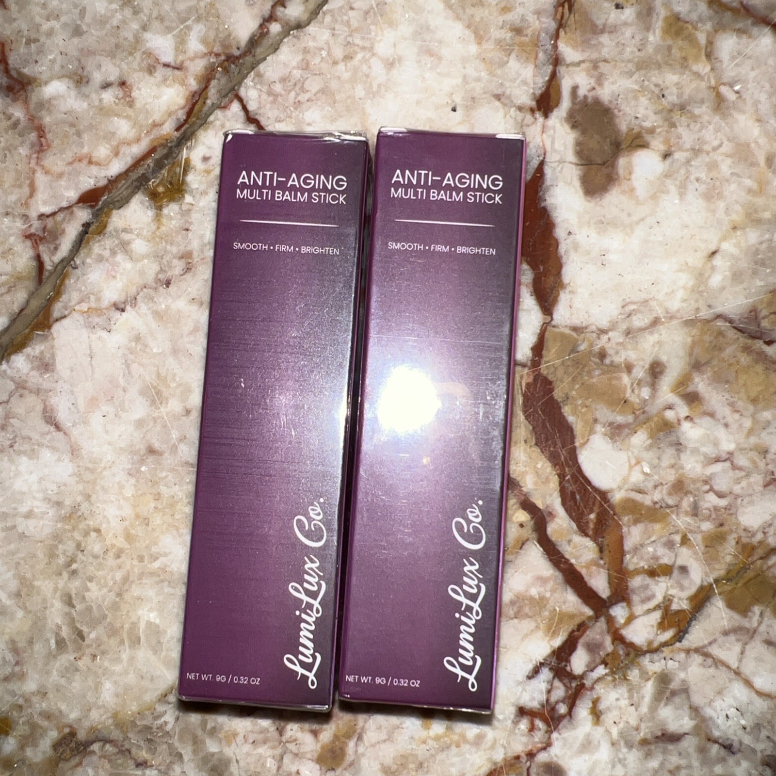 LumiLux Co Anti-Aging Multi Balm Stick 9g Hydrating Firming Brightening Collagen