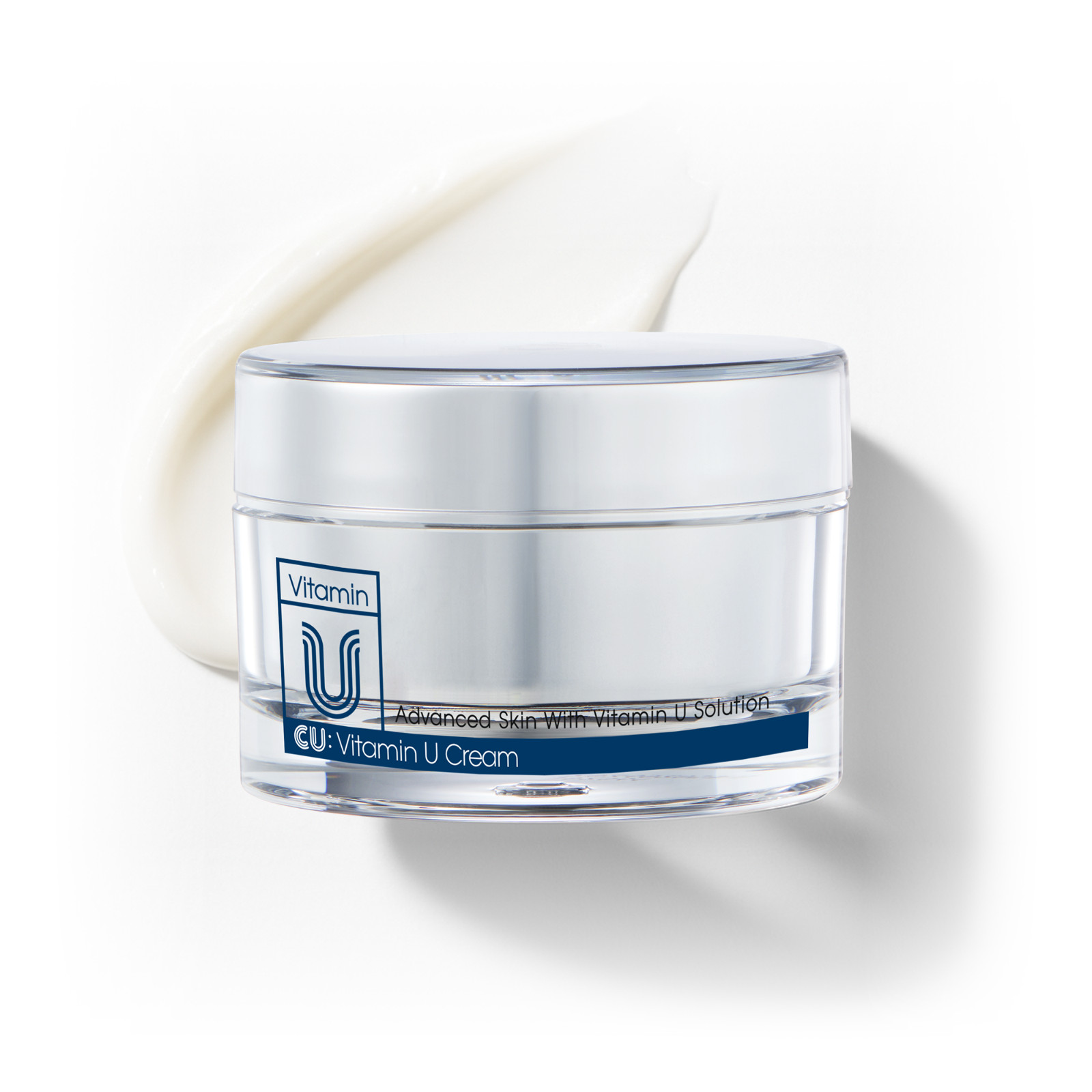 CU: Vitamin U Moisturizing Cream, Korean Skincare Hydrating Facial Cream, 50ml