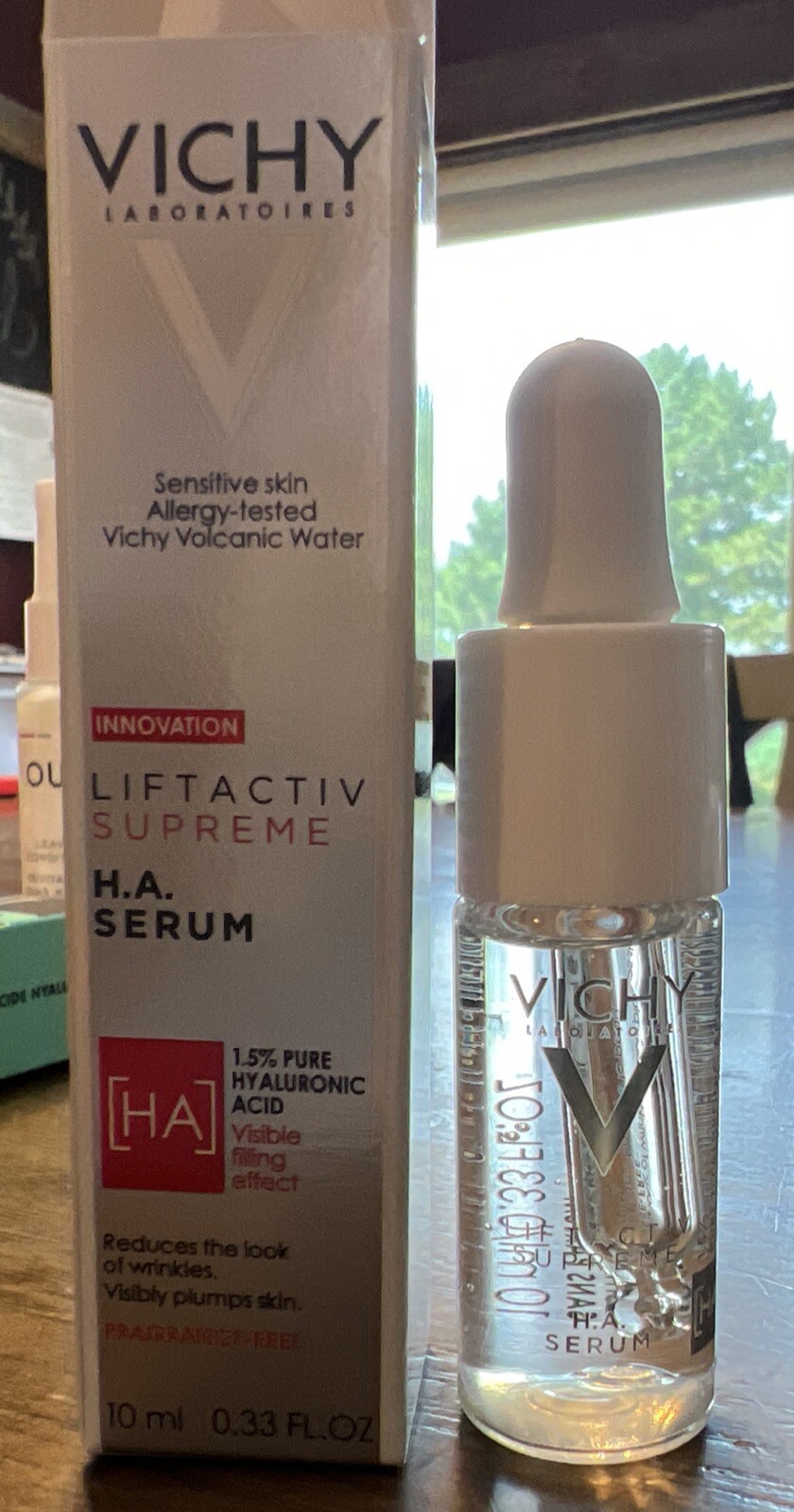 VICHY Liftactiv Supreme H.A Serum 1.5% Pure Hyaluronic Acid 10ml/0.33 Oz New Box