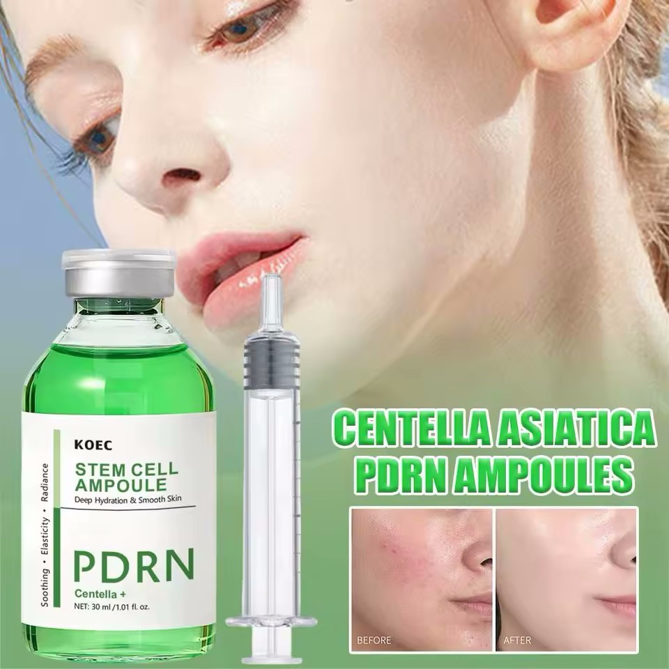 PDRN Centella Skin Care Ampoule Moisturizing Facial Serum | 2 pcs of 30 ml