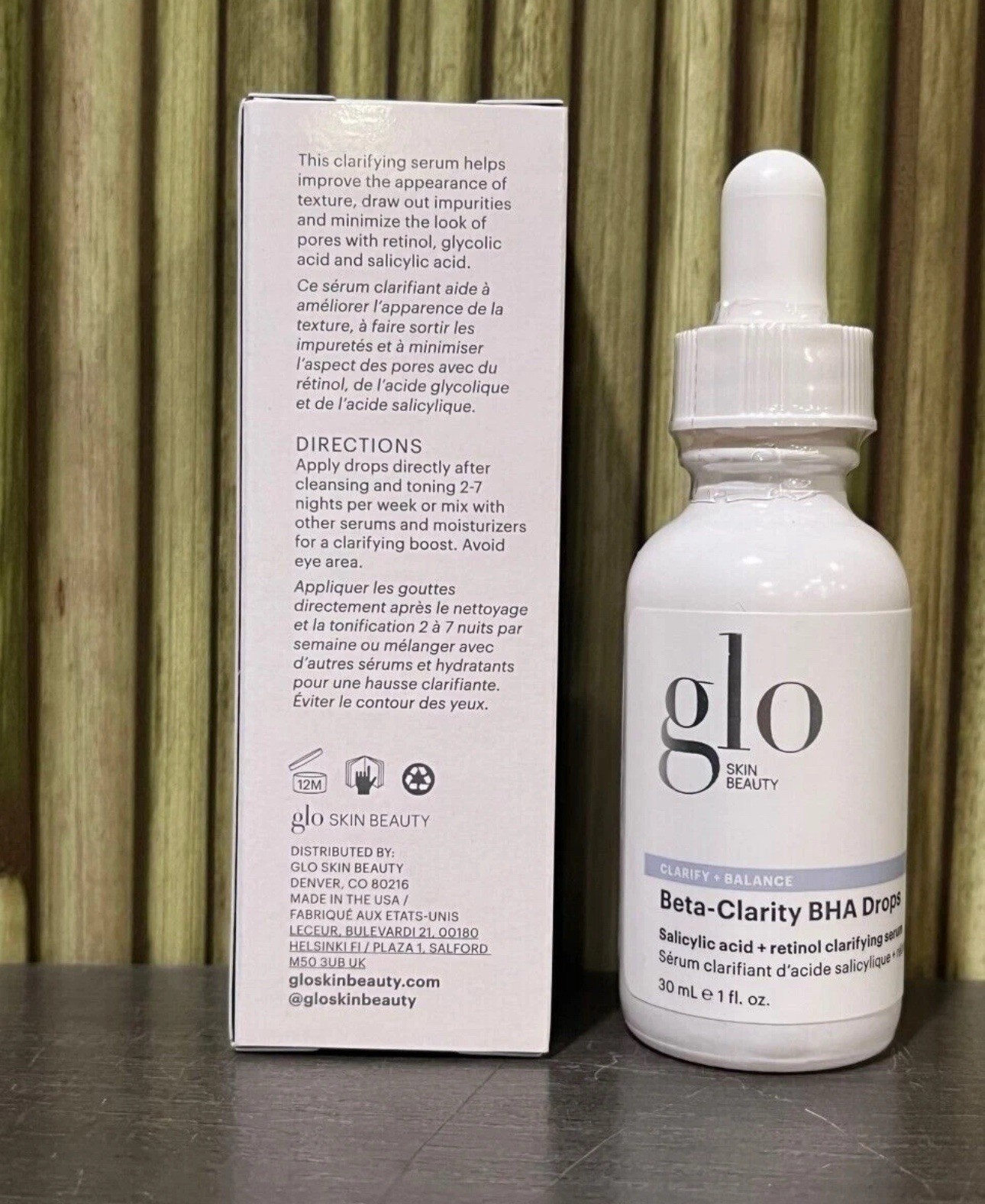 Glo Skin Beauty Beta-Clarity BHA Drops Clarifying Serum1 fl oz