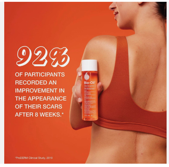 Bio-Oil Skincare Oil, Body Oil for Scars and Stretchmarks, Serum Hydrates Skin