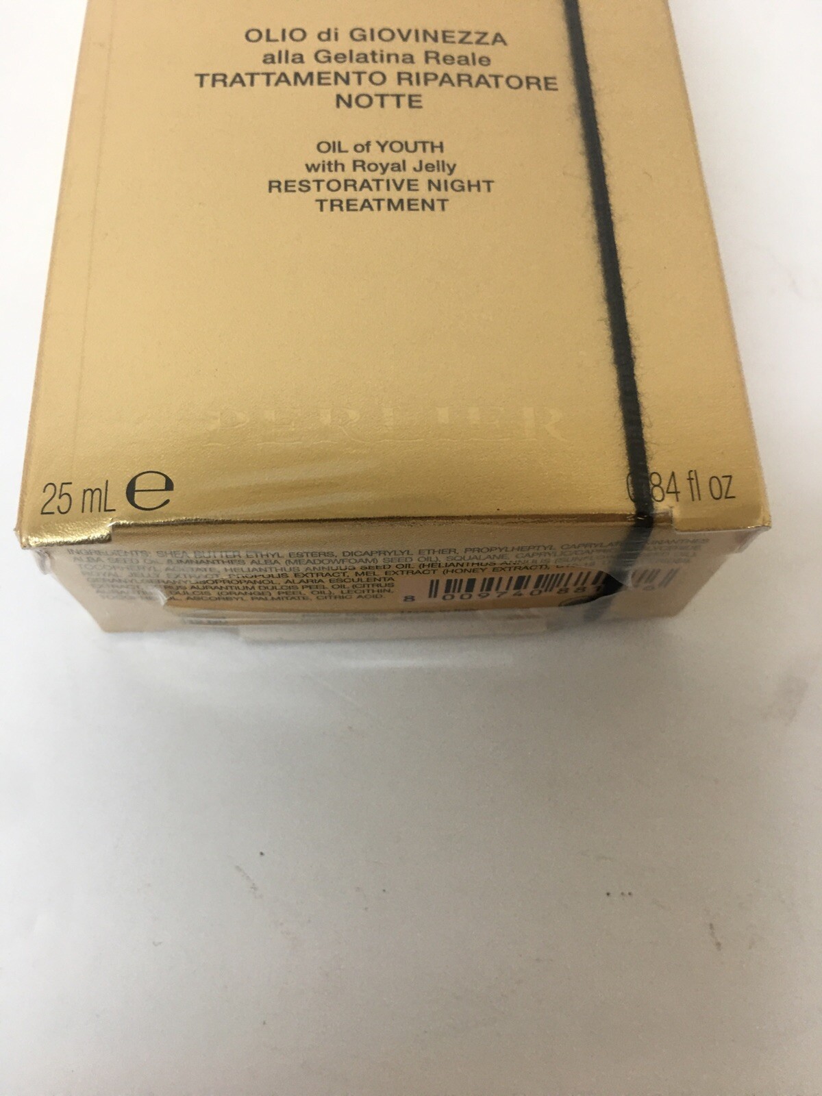 Perlier Royal Elixir Oil of Youth Royal Jelly Restorative Night Treatment $129