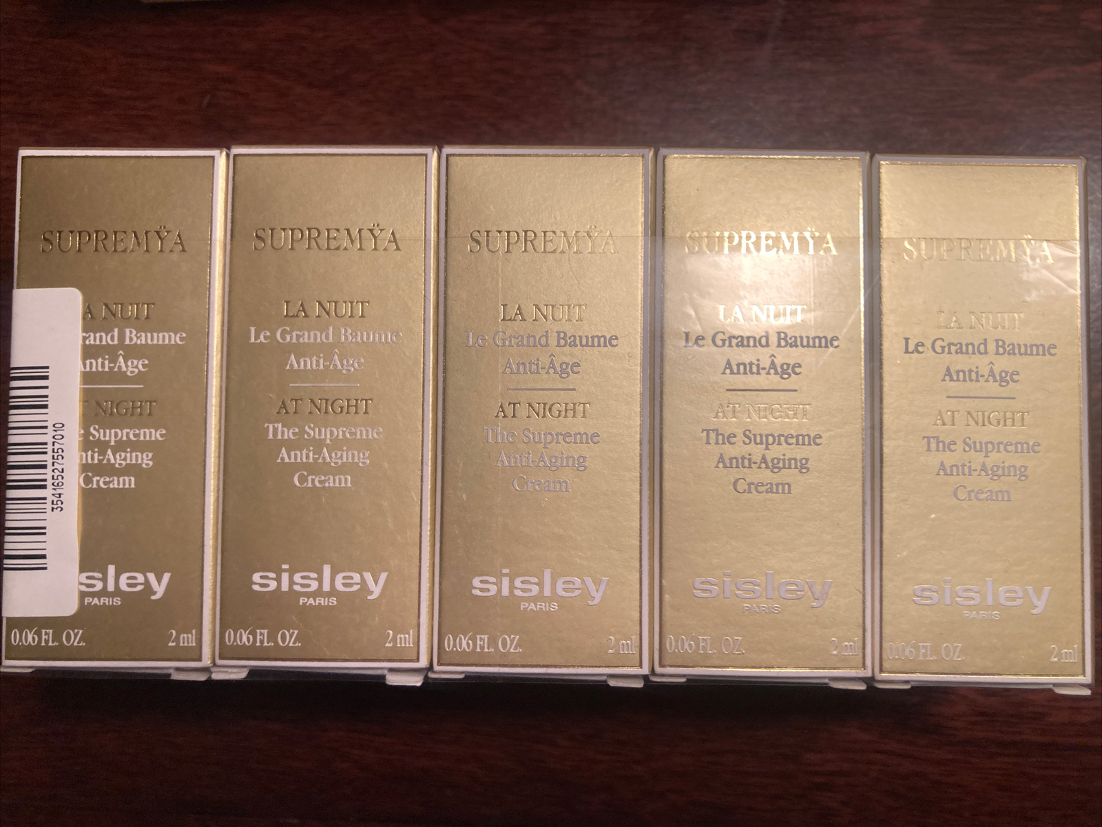 10 Sisley Supremya GRAND BAUME At Night The Anti-Aging Cream 2ml= 20ml NEW !