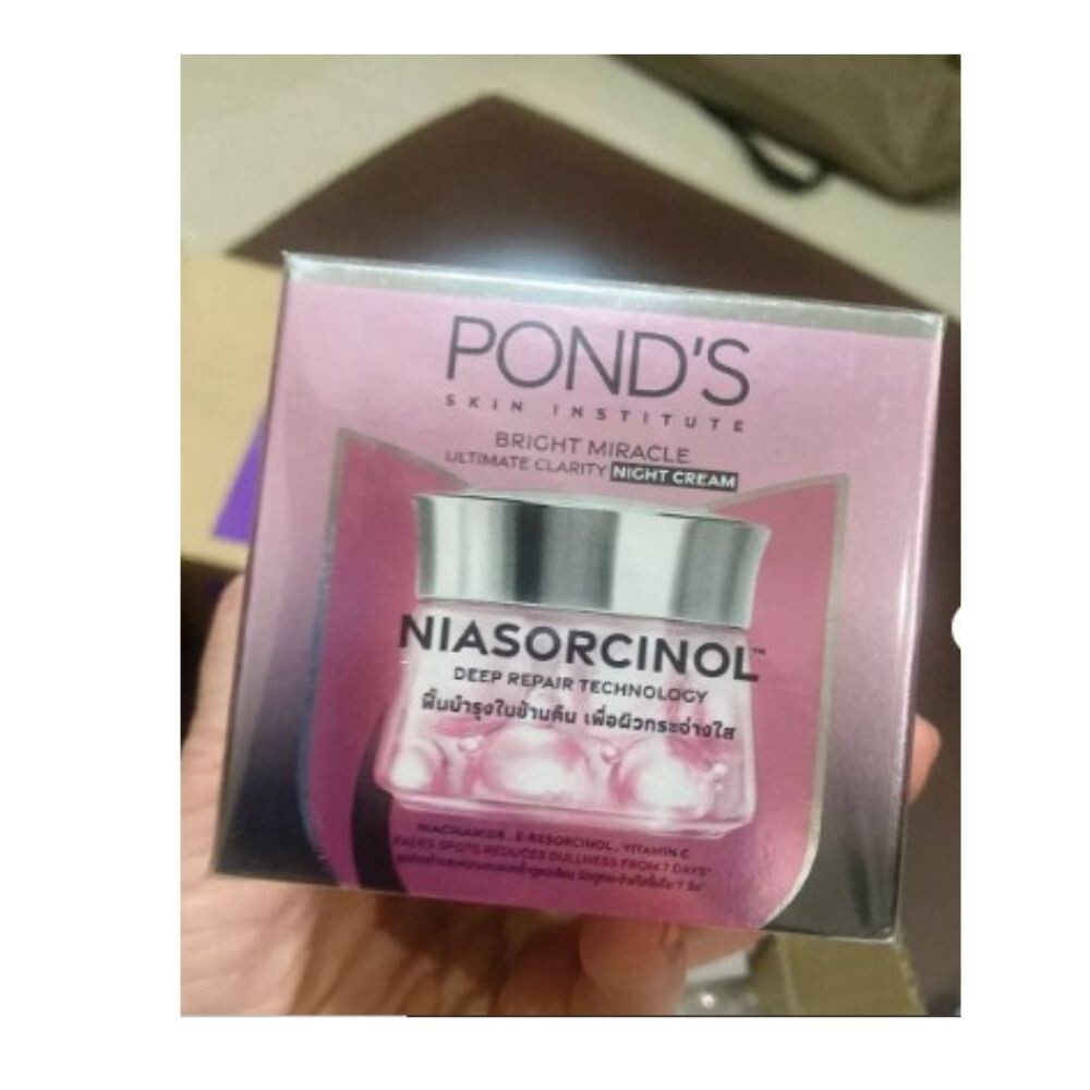 Pond’s Bright Niasorcinol Real Ultimate Miracle Set Cream Day Night Face Skin Cl