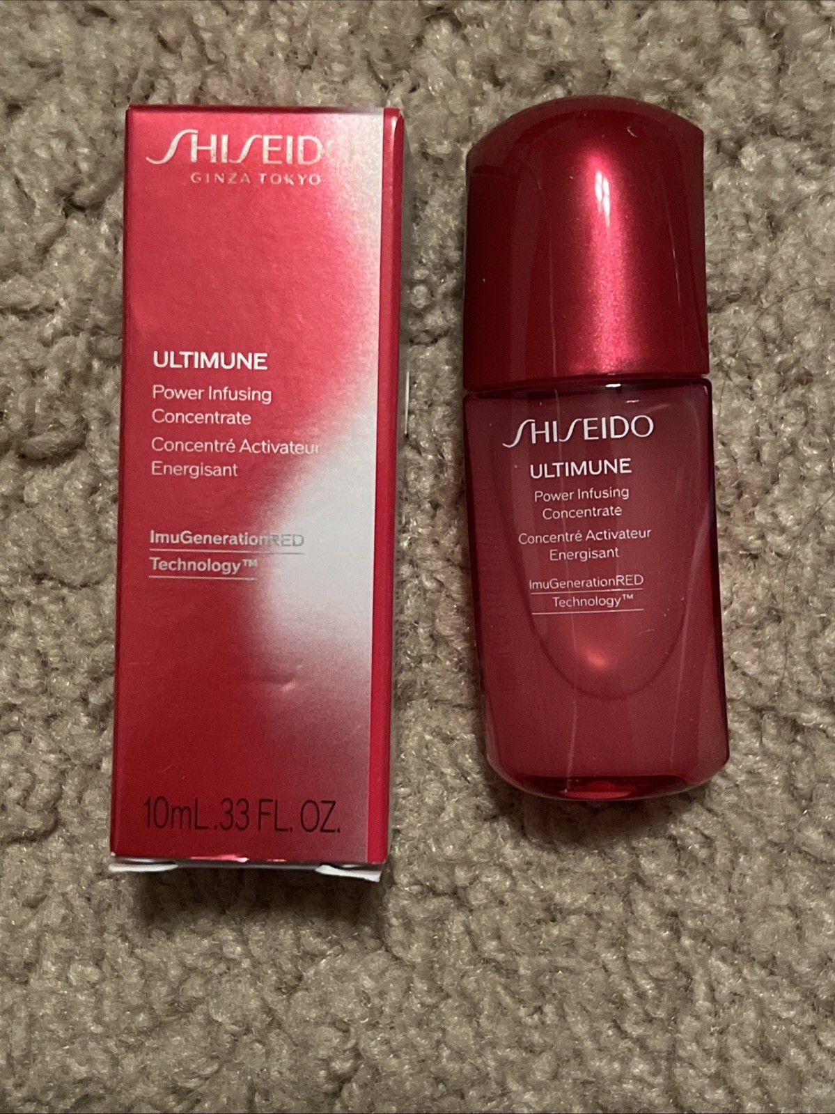 Shiseido Ultimate Power Infusing Concentrate Mini Travel Size 10ml-0.33oz NEW