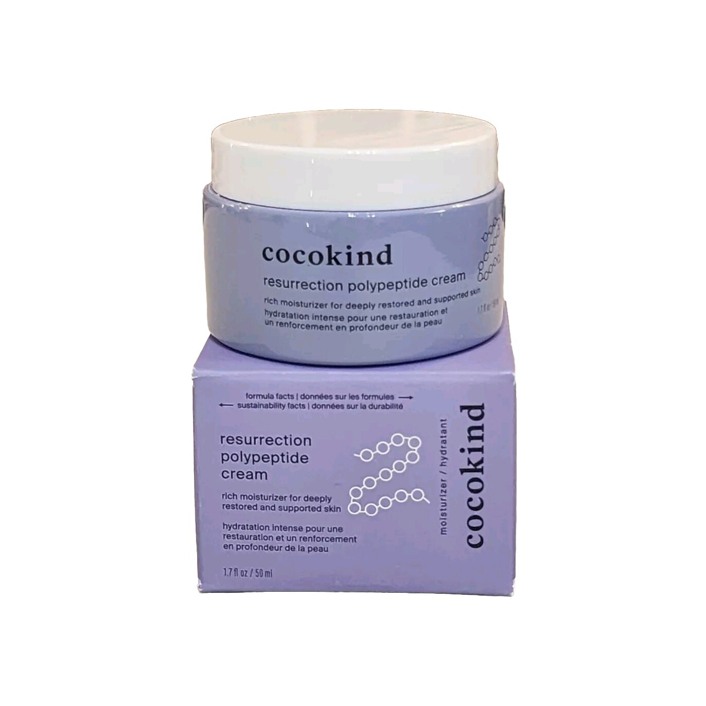Cocokind Resurrection Polypeptide Cream 1.7 fl oz New In Box
