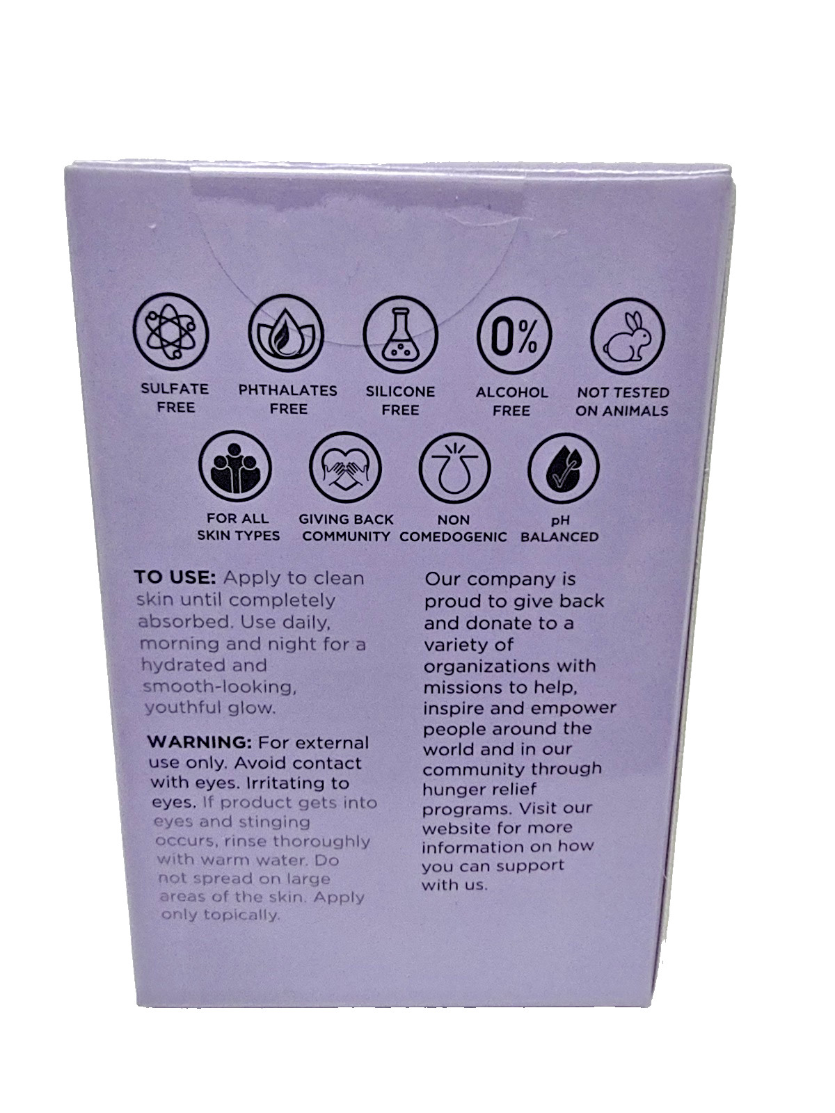 Lot 2 -Global Beauty Care Calming Nighttime SKIN CREAM Lavender Aloe 1.7 oz each