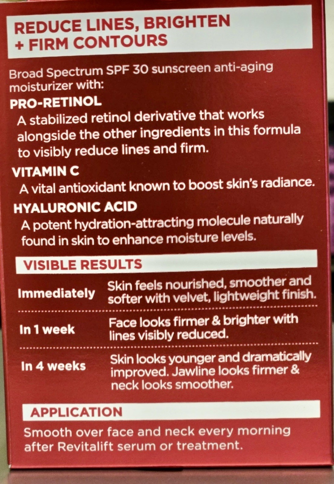 (2)-L’Oreal Revitalift Anti Aging Moisturizer W/Spf 30, 1.7 Oz. Each Exp. 7/27