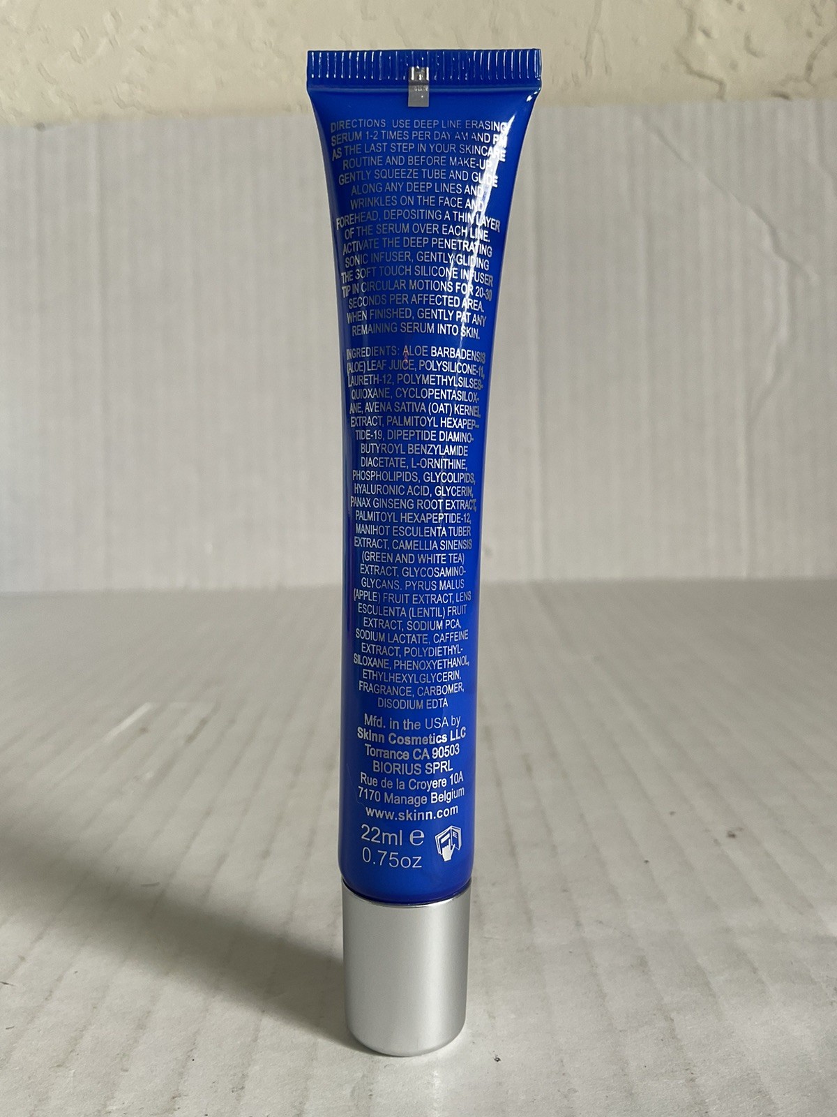 Collagenesis by SKINN Deep Line Erasing Serum Deep Wrinkle Protocol 0.75oz NEW
