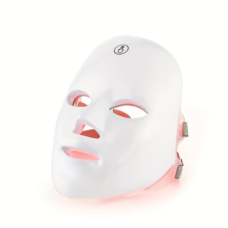Red Light Therapy Mask 7-Color LED Face Mask Light Therapy Device with 850nm