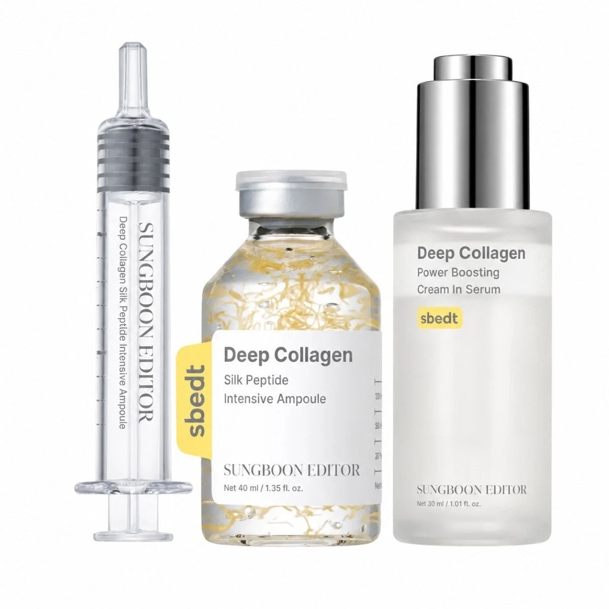Sungboon Editor Collagen Lift Combo, Anti-Aging Ampoule & Serum