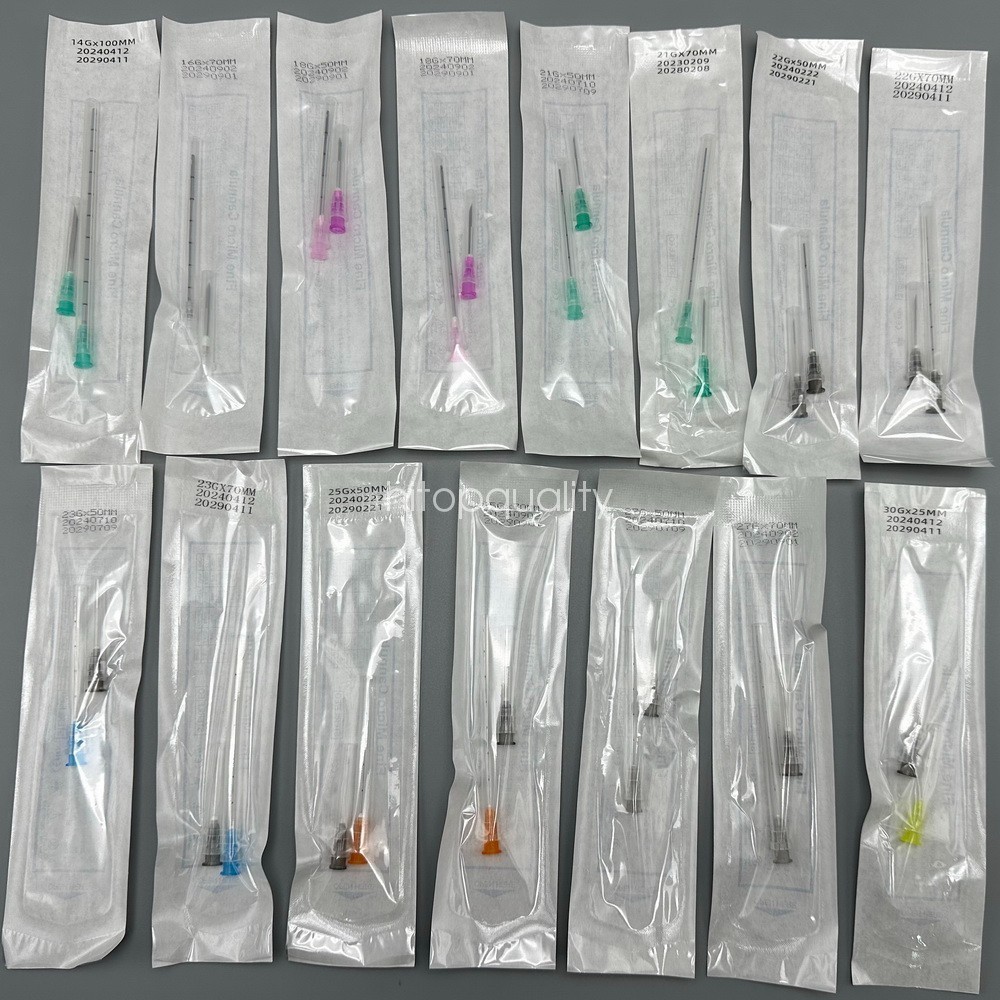 Professioanl Sterile Micro Cannula Featuring Good for Facial Skin Care Treatment