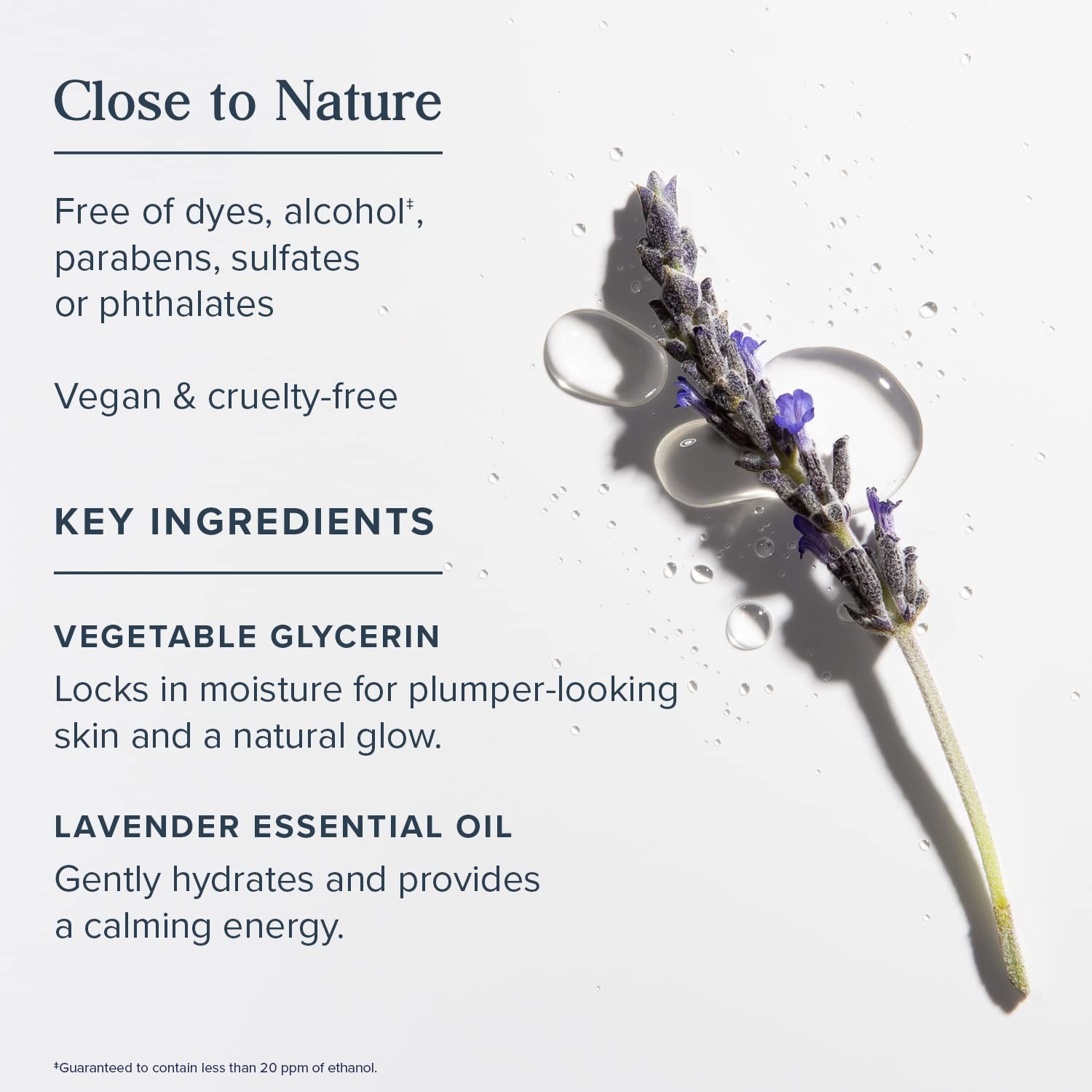 Lavender Flower Water & Glycerine Benefits Skin, Hair & More Aromatherapy Mis…