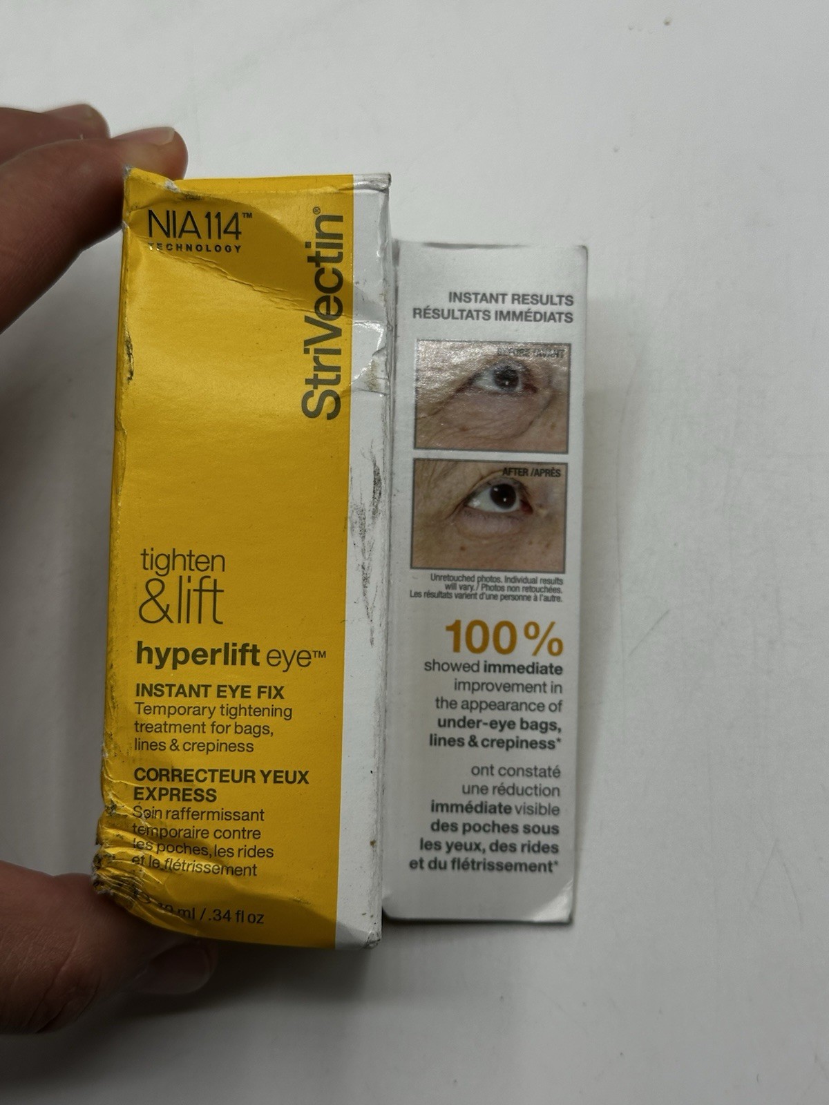 StriVectin Hyperlift Eye Instant Fix 0.33oz/10ml Sealed Anti-Wrinkle