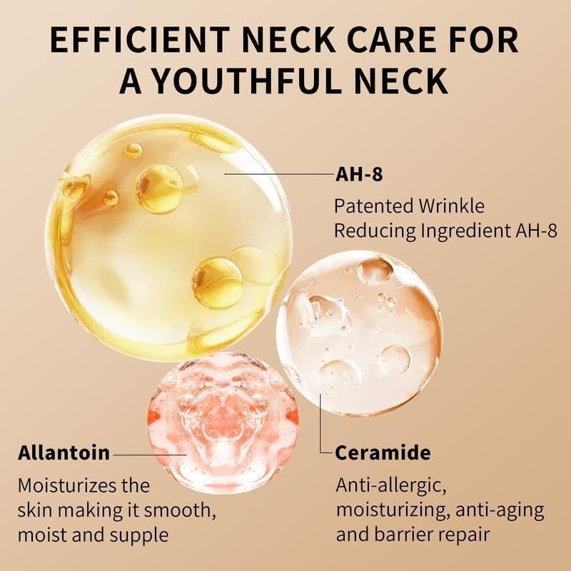 Eco-Friendly Neck Care Cream – AH-8 Firming Lotion with Aromatherapy Benefits