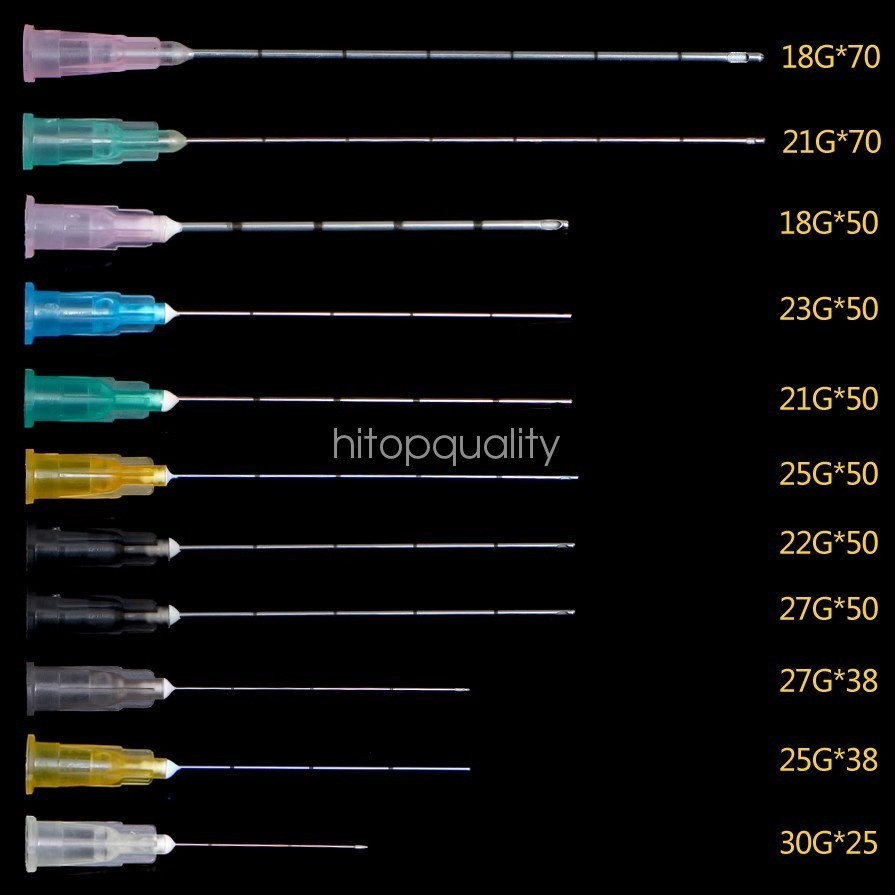 Professioanl Sterile Micro Cannula Featuring Good for Facial Skin Care Treatment