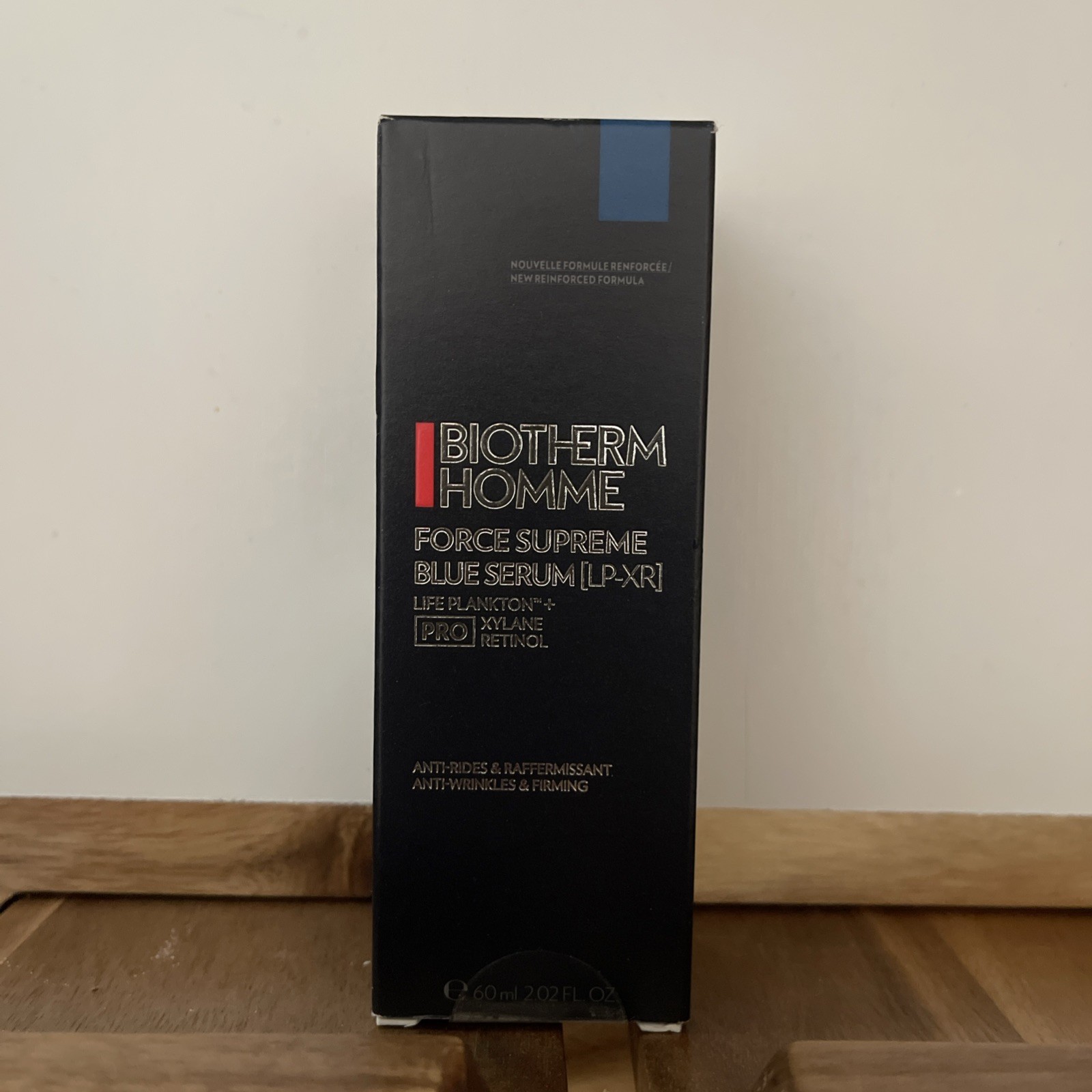 Biotherm Homme Force Supreme Blue Serum New Reinforced Formula 2.02oz Men
