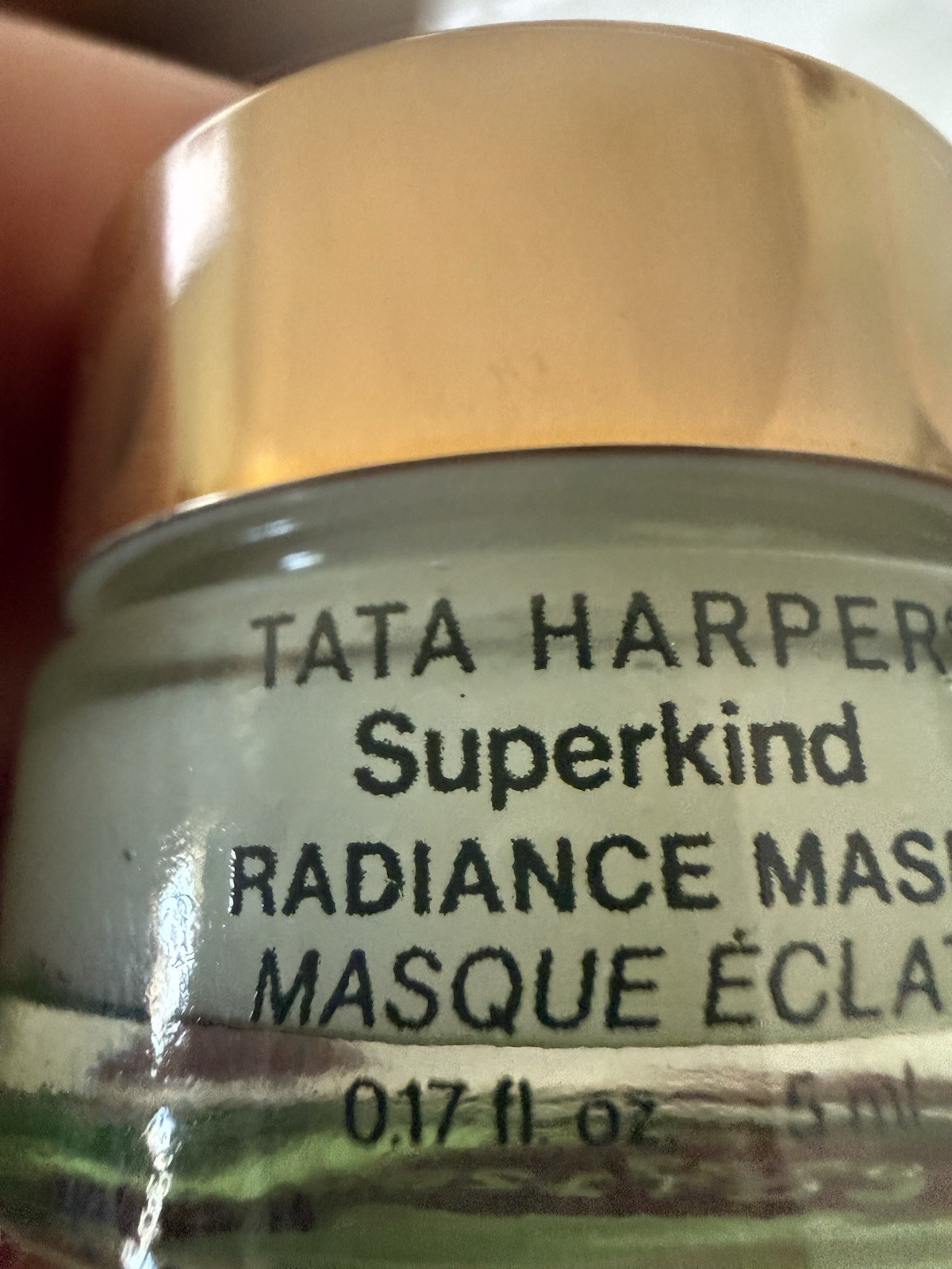 TATA Harper Superkind Radiance Mask 0.17 Fl. Oz. Travel Size Lot If 2 New