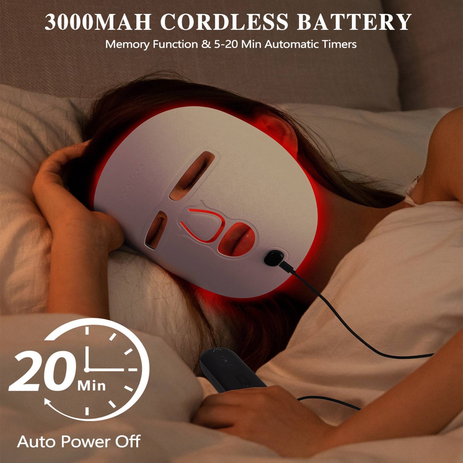 LED Face Mask 7 Colors Light Facial Beauty Device Skin Care Photon Shield