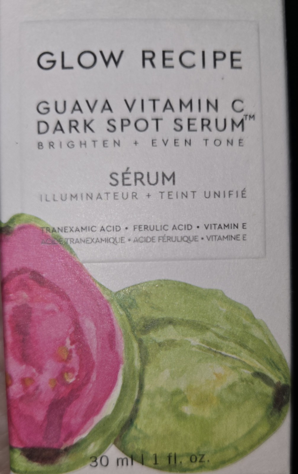 Glow Recipe Guava Vitamin C Dark Spot Serum – 1 fl oz/30 ml – New In Box