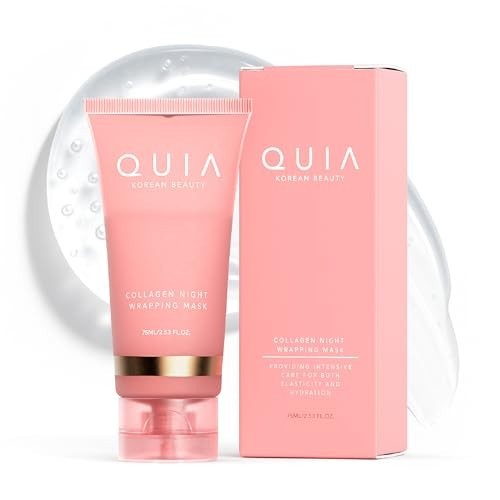 QUIA Overnight Collagen Wrapping Mask – Wake Up with Firmer, Hydrated Skin – Eas