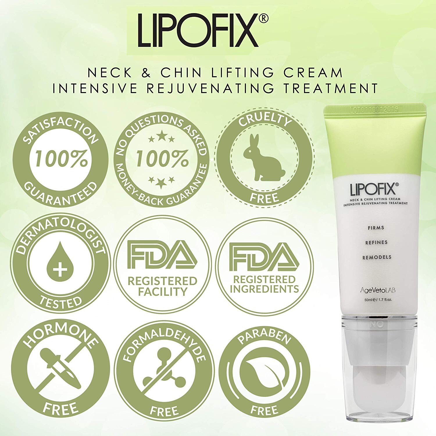 Advanced Tightening Neck Cream For Lift Sagging Skin Anti-Aging Rejuvenation