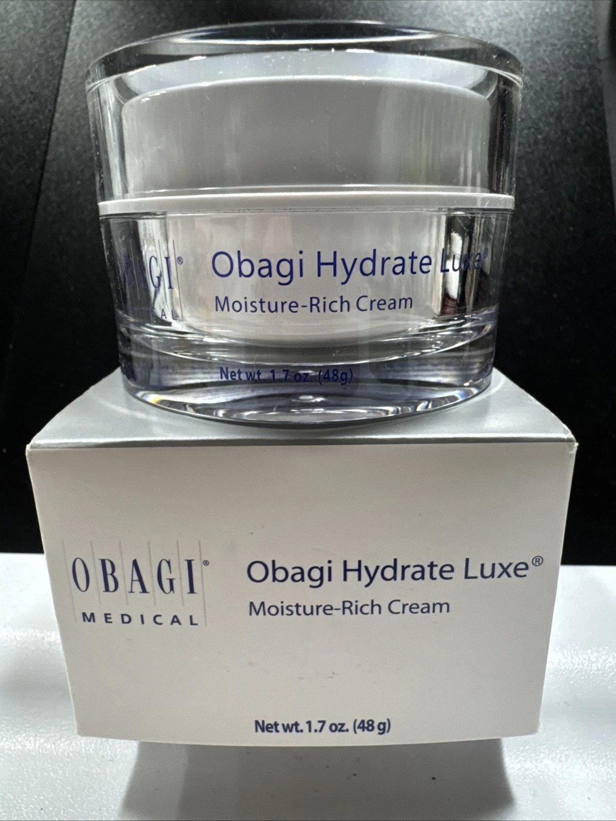 Fresh Obagi Hydrate Luxe Moisture-Rich Cream 1.7 Oz 48g Daily Treatment – NIB