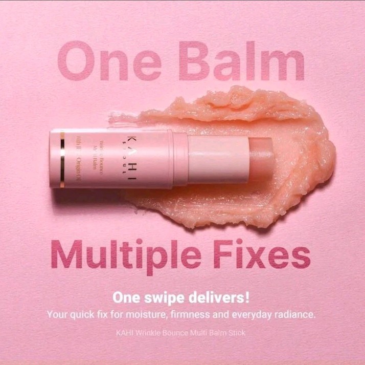 Pack Of 2 kahi seoul wrinkle bounce multi balm with JEJU Origin Oil