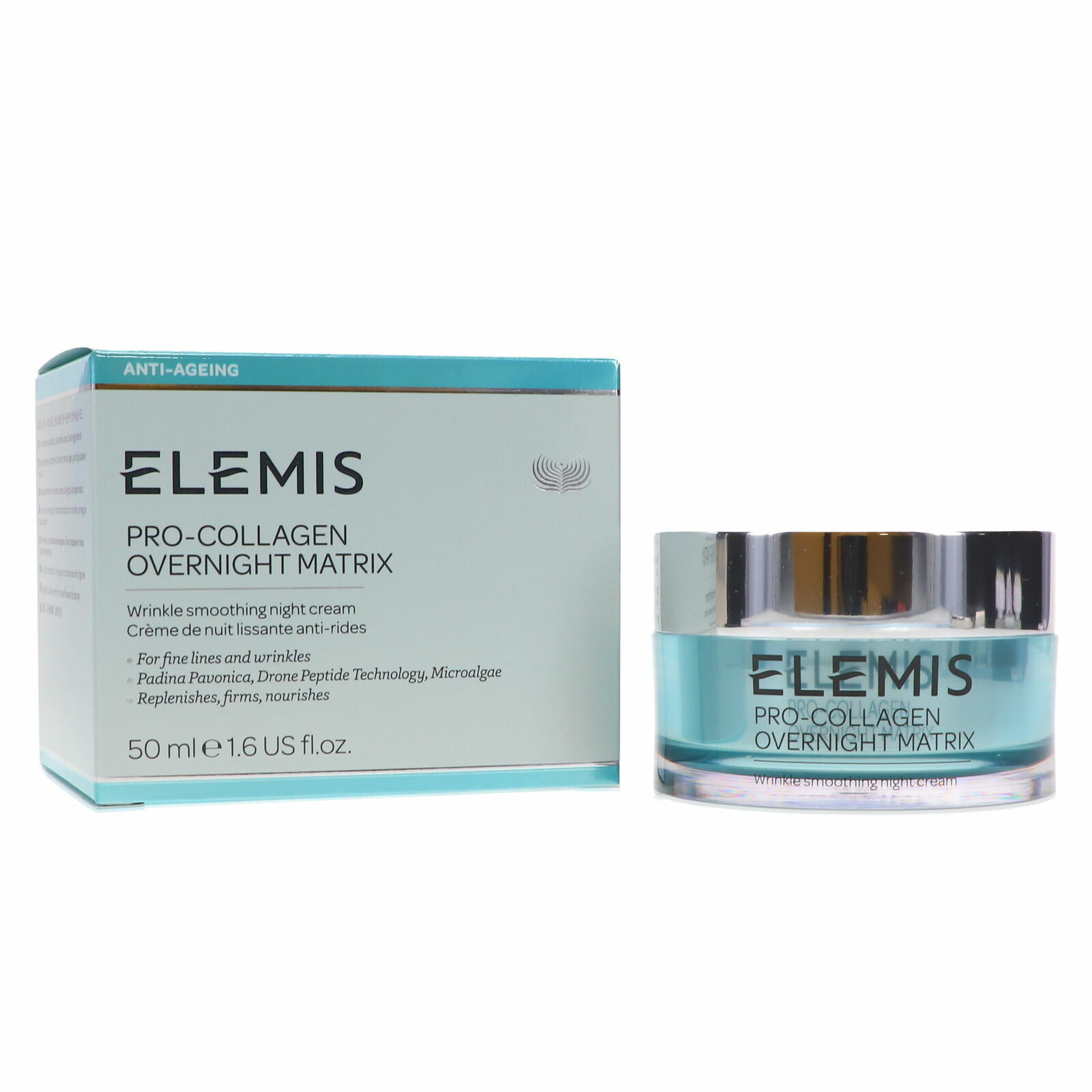 Elemis Pro Collagen Overnight Matrix Cream 50 ml/ 1.6 oz Exprtn. 12/2025 New Box