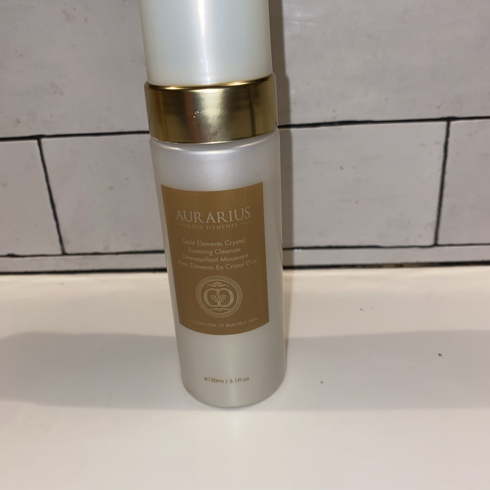Aurarius Gold Elements Royal crystal foam cleanser