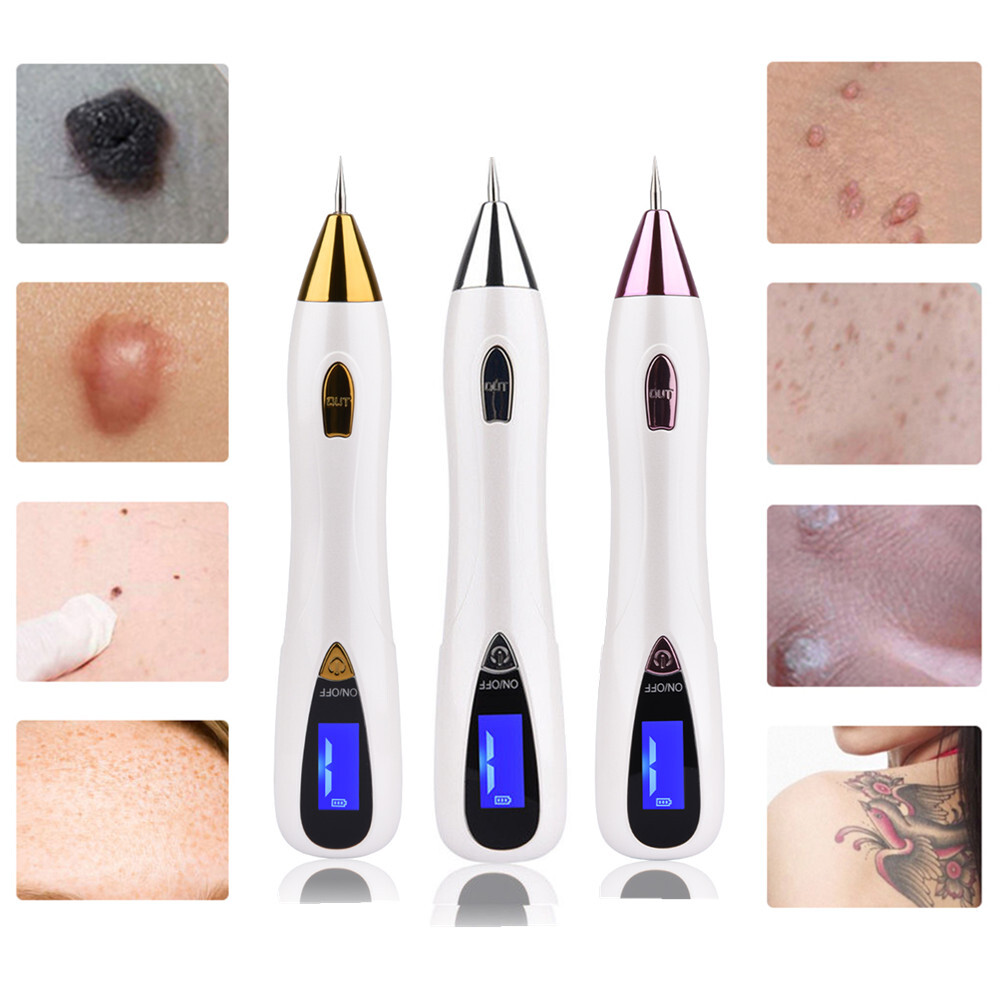 Laser Plasma Pen Skin Tag Mole Freckle Removal Dark Spot Tattoo Wart Remover Pen