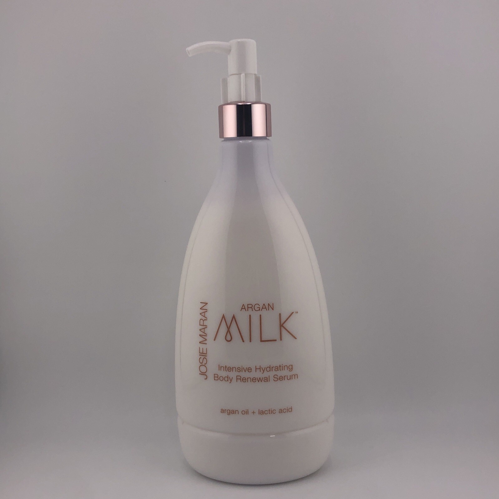 JOSIE MARAN Argan Milk Intensive Hydrating Body Renewal Serum 20 oz Unscented