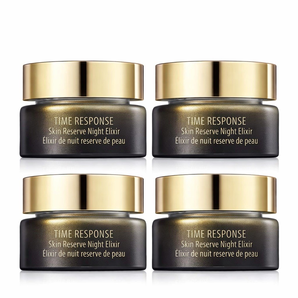 AMORE PACIFIC TIME RESPONSE SKIN RESERVE NIGHT ELIXIR LIMITED 0.1 oz x 4 pcs