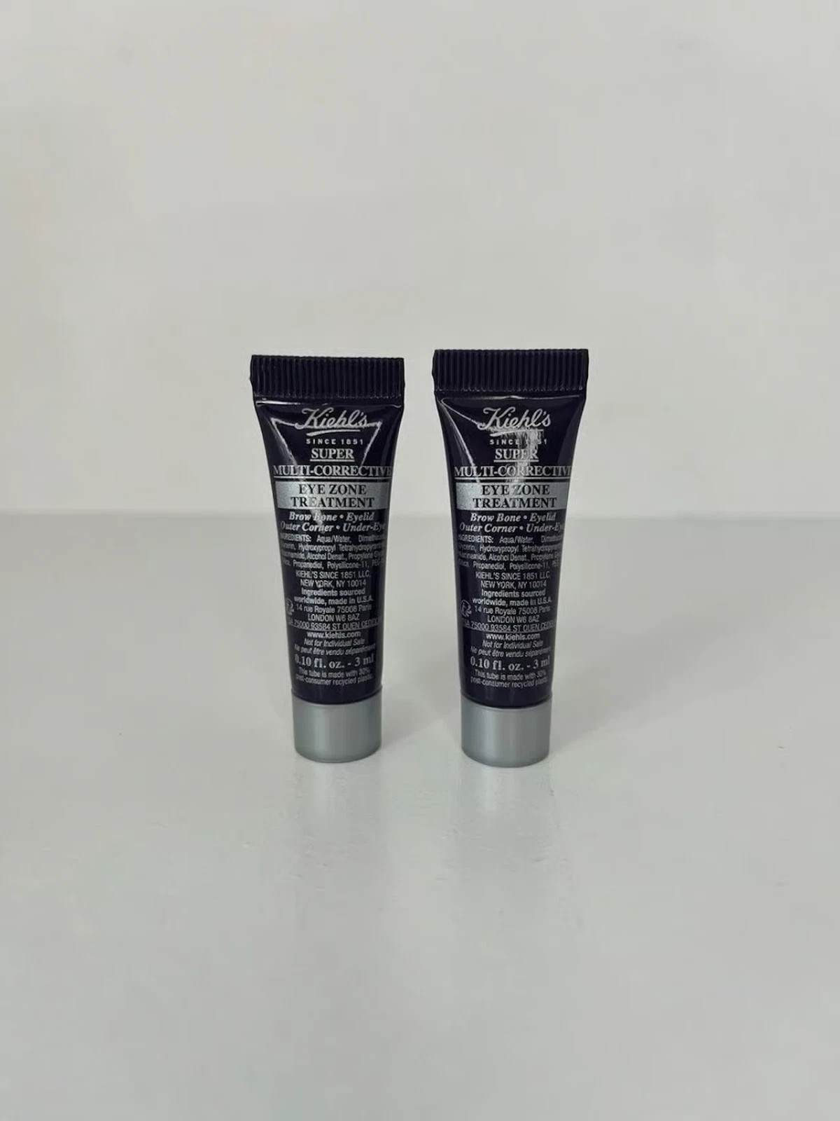 2x Kiehl’s Super Multi-Corrective Eye Zone Treatment 0.1 fl oz Each