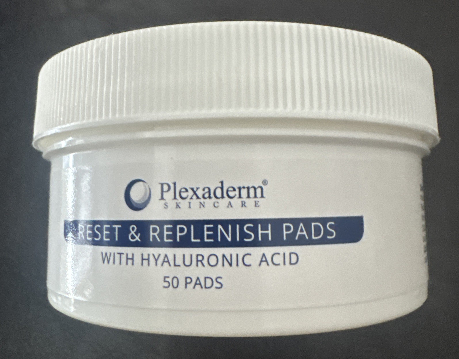 #1 PLEXADERM SKIN CARE RESET & REPLENISH PADS HYALURONIC ACID 50 CLEANSER PADS